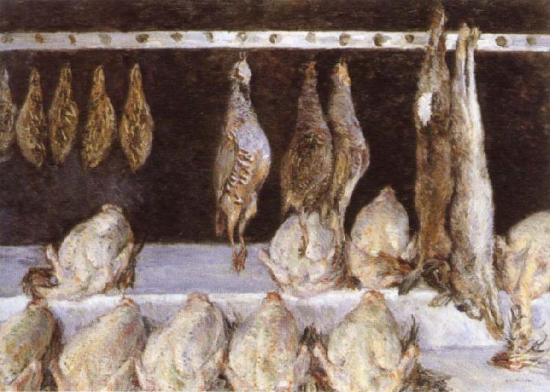 Gustave Caillebotte Still life Chicken